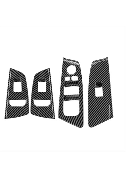 Araba Penceresi Anahtarı Panel Trim Kapı Kolçaklar Panel Bmw 5 Serisi G30 G38 2018-2023 Lhd Için Araba Iç Aksesuarları (Yurt Dışından)