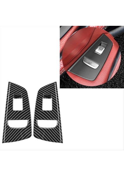 Araba Penceresi Anahtarı Panel Trim Kapı Kolçaklar Panel Bmw 5 Serisi G30 G38 2018-2023 Lhd Için Araba Iç Aksesuarları (Yurt Dışından) fırsatları