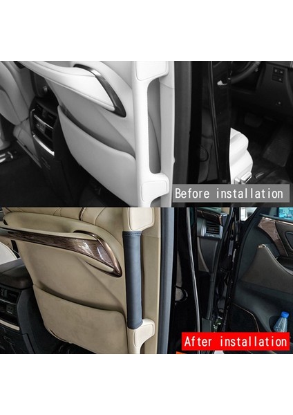 Toyota Alphard/vellfire 40 Serisi 2023+ Araç Aksesuarları Için Süngerle Araba Orta Kapı Koltuk Deri Koruma Pedleri (Yurt Dışından) indirimleri