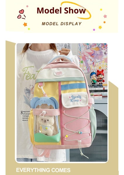 Yeni Ilk ve Ortaokul Öğrencileri Okul Çantası Bilgisayar Sırt Çantası ile Büyük Kapasiteli Kalınlaştırılmış Aşınma Omuz Çantası (Yurt Dışından) indirimleri