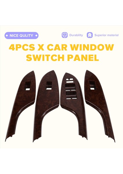 Toyota Corolla 2006-2013 Peach Topolla Için Araç Penci Savaş Panel Kapı Kapak Kapak Kapatma Kapakları Toyota Corolla Için (Yurt Dışından) fırsatları