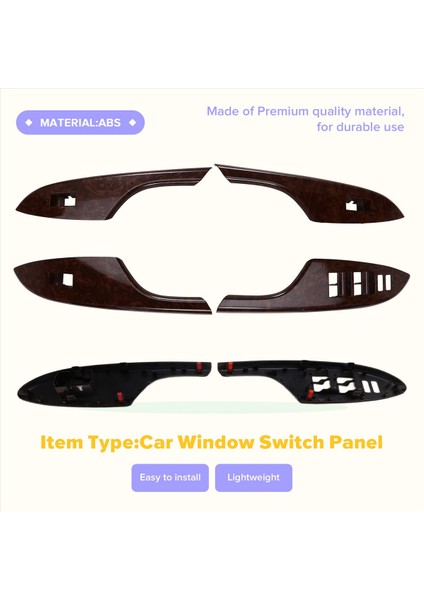 Toyota Corolla 2006-2013 Peach Topolla Için Araç Penci Savaş Panel Kapı Kapak Kapak Kapatma Kapakları Toyota Corolla Için (Yurt Dışından) indirimleri