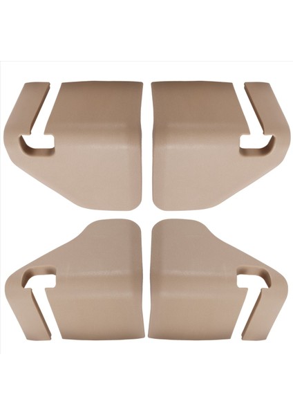 4pcs Honda Odyssey Için Orta Sıra Koltuk Rayı Trim Kapak Kiti 05-08 81195-SFE-J01ZD 81595-SFE-J01ZD Sol ve Sağ Iç+Dış (Yurt Dışından)