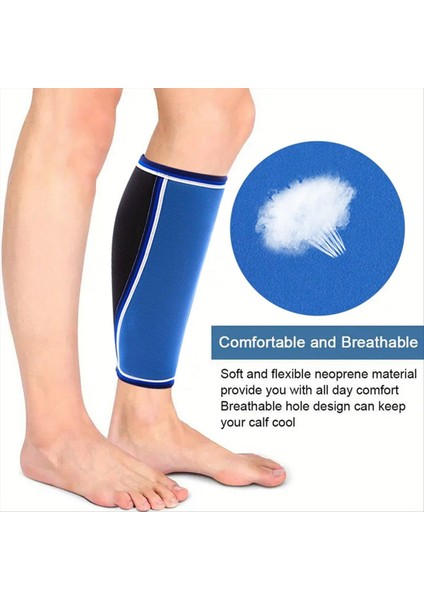 Ağırlık Kaldırma Buzağı Kolları 5mm Neopren Deadlift Shin Guards Men ve Kadınlar Için Kollu (Yurt Dışından) modelleri