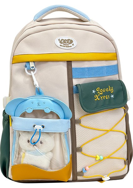 Yeni Ilk ve Ortaokul Öğrencileri Okul Çantası Bilgisayar Sırt Çantası ile Büyük Kapasiteli Kalınlaştırılmış Aşınma Omuz Çantası (Yurt Dışından)