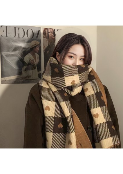 Aşk Eşarp Atmosfer Duygusu Kadın Sonbahar ve Kış Şal Hafif Lüks Kıdemli Eşarp Duygusu (Yurt Dışından) fiyatları