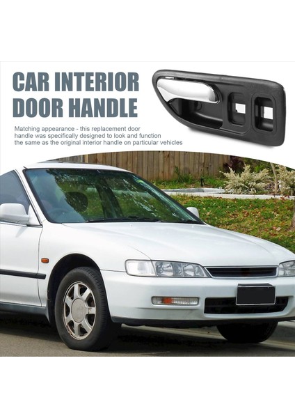 Araba Kapısı Honda Accord 1994-1997 Için Iç Ön Arka Sürücü Yolcu Tarafında Krom Iç Kollar (Yurt Dışından) fırsatları