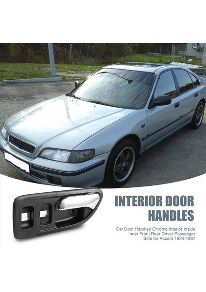 Araba Kapısı Honda Accord 1994-1997 Için Iç Ön Arka Sürücü Yolcu Tarafında Krom Iç Kollar (Yurt Dışından) indirimleri