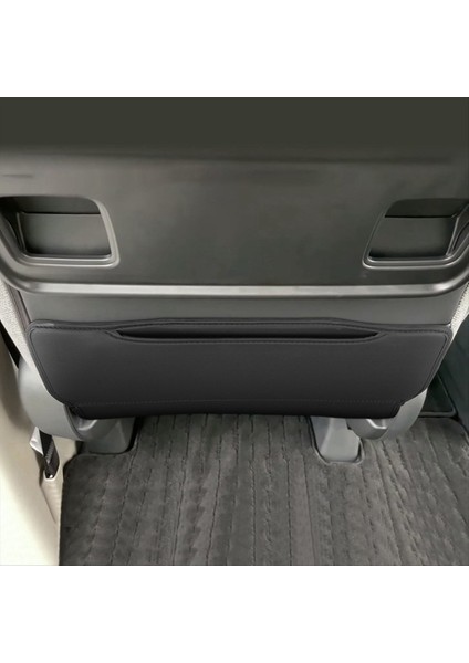Araba Pu Deri Yolcu Koltuğu Arka Koruma Pedi Honda Stepwgn Rp8 Araba Koltuğu Anti-Tekme Ped Iç Aksesuarları (Yurt Dışından) fiyatları
