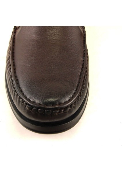 35301-H Kahverengi Hakiki Deri Erkek Geniş Kalıp Ayakkabı fırsatları