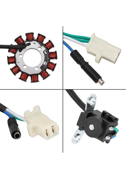 Motosiklet Jeneratörü Magneto Stator Bobini Honda XR150L 2015 2016 XL125L XR125L 31120-KRH-781 Motosiklet Aksesuarları (Yurt Dışından) fırsatları