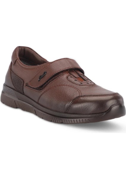 29406 Golden Kahverengi Kadın Hakiki Deri Ayakkabı