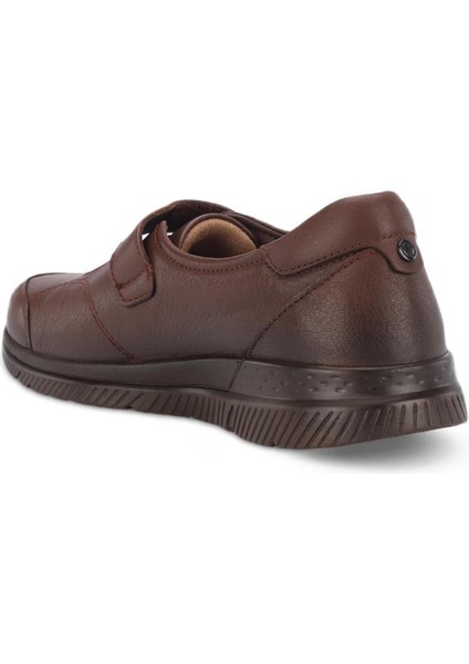 29406 Golden Kahverengi Kadın Hakiki Deri Ayakkabı