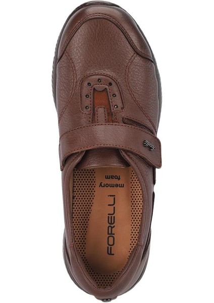 29406 Golden Kahverengi Kadın Hakiki Deri Ayakkabı