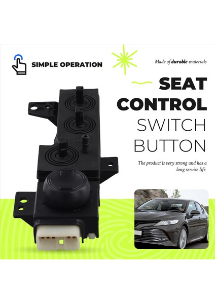 Toyota Camry Sienna Corolla Highlander Rav4 Için Yeni Araba 10 Yönlü Ayar Elektrikli Koltuk Kontrol Anahtarı Düğmesi (Yurt Dışından) fırsatları