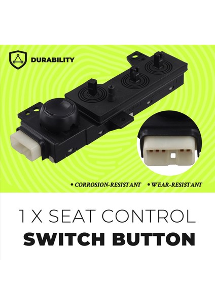 Toyota Camry Sienna Corolla Highlander Rav4 Için Yeni Araba 10 Yönlü Ayar Elektrikli Koltuk Kontrol Anahtarı Düğmesi (Yurt Dışından) indirimleri