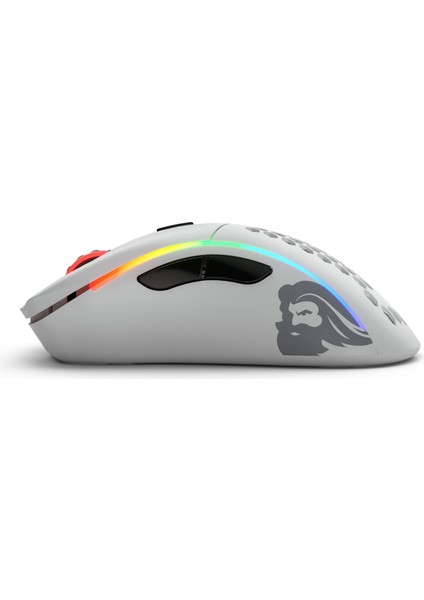 Model D Kablosuz Mat Beyaz RGB Oyuncu Mouse GLO-MS-DW-MW fırsatları