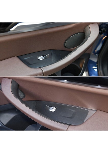 Sağ Araba Kapısı Kol Yavrası Tutağı Kapak Bmw Için Iç Kapı Kolu X3 G01 G02 F97 (M) X4 G08 F98 (M) 2018-2021 Karbon Fiber (Yurt Dışından) indirimleri