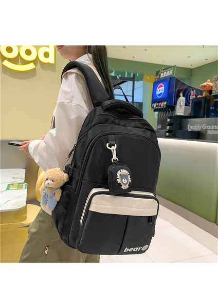 Yeni Ilk ve Ortaokul Öğrencileri Okul Çantası Bilgisayar Sırt Çantası ile Büyük Kapasiteli Kalınlaştırılmış Aşınma Omuz Çantası (Yurt Dışından) fiyatları