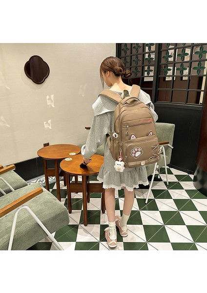 Yeni Ilk ve Ortaokul Öğrencileri Okul Çantası Bilgisayar Sırt Çantası ile Büyük Kapasiteli Kalınlaştırılmış Aşınma Omuz Çantası (Yurt Dışından) modelleri