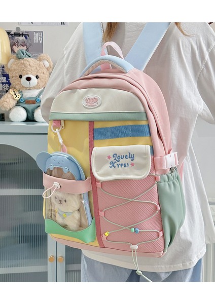 Yeni Ilk ve Ortaokul Öğrencileri Okul Çantası Bilgisayar Sırt Çantası ile Büyük Kapasiteli Kalınlaştırılmış Aşınma Omuz Çantası (Yurt Dışından) fiyatları