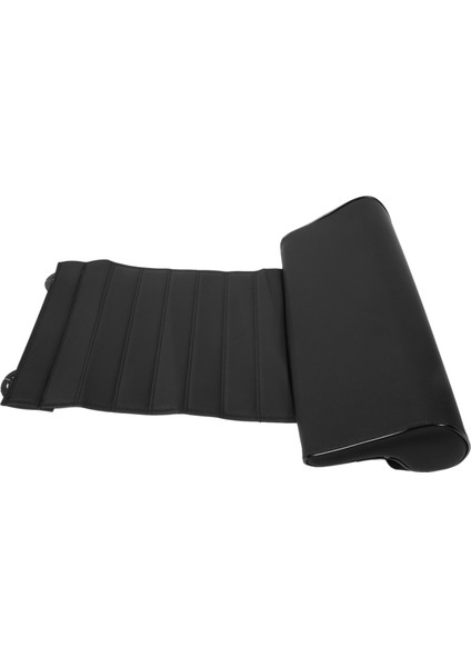 2x Evrensel Araba Koltuğu Pu Deri Bacak Ped Desteği Uzatma Mat Yumuşak Ayak Destek Bacak Pu Deri Yastık Diz Pedi Siyah (Yurt Dışından) fırsatları