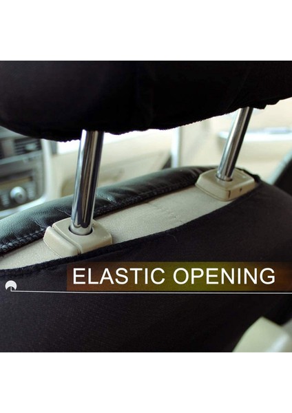 Ön Araba Koltuk Kapakları Ön Hava Yastığı Hazır Spor Kova Koltuk Kapağı 2 Parçalı Set Otomobiller Koltuk Kapakları (Siyah + Sarı) (Yurt Dışından) fırsatları