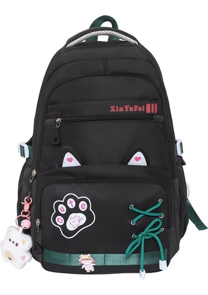 Yeni Ilk ve Ortaokul Öğrencileri Okul Çantası Bilgisayar Sırt Çantası ile Büyük Kapasiteli Kalınlaştırılmış Aşınma Omuz Çantası (Yurt Dışından)