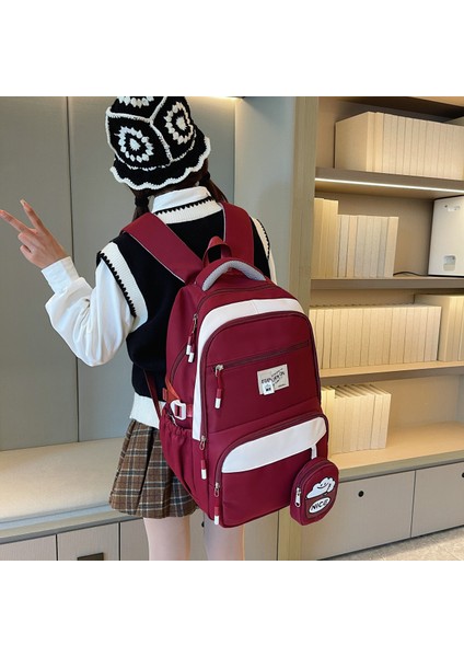 Yeni Ilk ve Ortaokul Öğrencileri Okul Çantası Bilgisayar Sırt Çantası ile Büyük Kapasiteli Kalınlaştırılmış Aşınma Omuz Çantası (Yurt Dışından) indirimleri