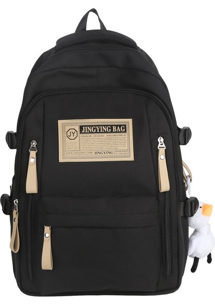 Gençlik Kampüsü Okul Çantası Rahat Omuz Çantasının Kore Versiyonu Nefes Alabilen Çok Yönlü Moda Öğrenci Sırt Çantaları (Yurt Dışından)