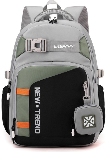 Yeni Ilk ve Ortaokul Öğrencileri Okul Çantası Bilgisayar Sırt Çantası ile Büyük Kapasiteli Kalınlaştırılmış Aşınma Omuz Çantası (Yurt Dışından)