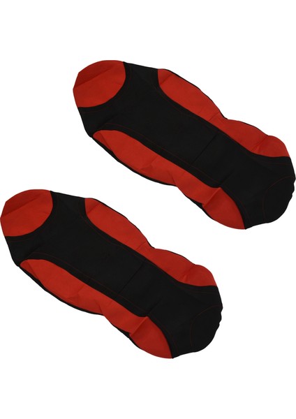 2x Araba Evrensel Destek Arka Kova Koltuk Kapağı Koltuk Kapağı Koltuk Kapağı Kırmızı (Yurt Dışından)