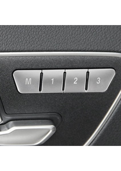 Araba Ön Koltuk Bellek Kontrol Düğmeleri Anahtarı 2048700081 Mercedes-Benz Için A B C Gla Sınıfı W166 W172 W204 Gümüş (Yurt Dışından) modelleri