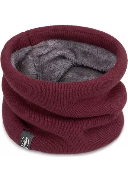 Kışlık Sıcak Eşarp Maskesi Erkek Yastıklı ve Kalınlaştırılmış Kış Açık Soğuk Eşarp Bisiklet Geçirmez Kış Boyun Örtüsü (Yurt Dışından)