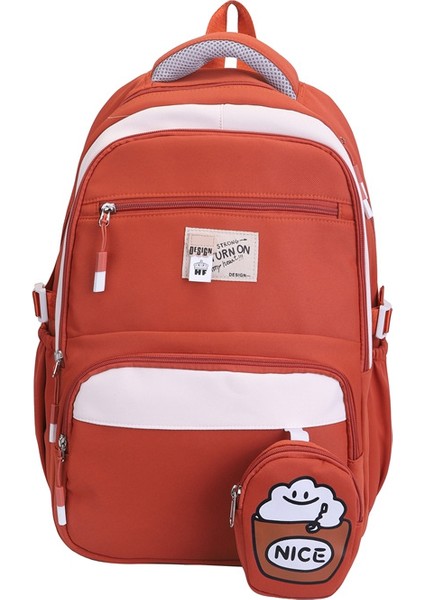 Yeni Ilk ve Ortaokul Öğrencileri Okul Çantası Bilgisayar Sırt Çantası ile Büyük Kapasiteli Kalınlaştırılmış Aşınma Omuz Çantası (Yurt Dışından)