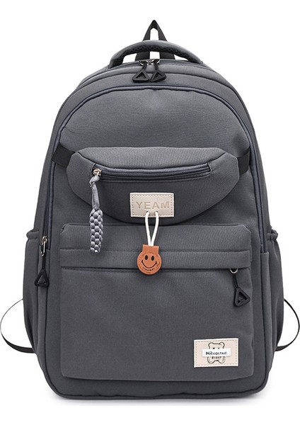 Yeni Ilk ve Ortaokul Öğrencileri Okul Çantası Bilgisayar Sırt Çantası ile Büyük Kapasiteli Kalınlaştırılmış Aşınma Omuz Çantası (Yurt Dışından)