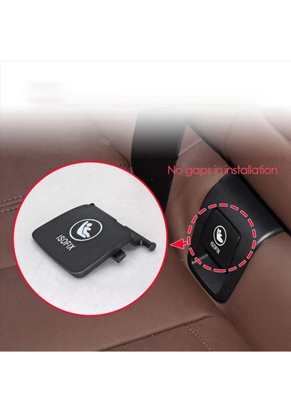 Bmw G01 Için 2x Araba Arka Çocuk Koltuk Ankrajı Isofıx Kapak Flap Otomatik Yedek Parçaları X3 X4 G02 Otomobil Koltuğu Kapakları (Yurt Dışından) modelleri