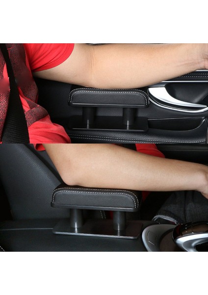 Siyah Kırmızı Çizgi Araba Koltuk Alanı Padü Destek Destek Araç Ayarlanabilir Yetenekli Karşı Anti-Geri Dönme Desteği Destek Desteği Yükseltme Pedi (Yurt Dışından) fırsatları