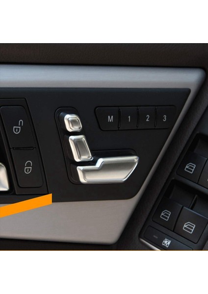 Mercedes Için 12X Benz C E Gl Gla Cls ml Sınıf W212 W218 X166 Gümüş Krom Koltuk Ayarlama Düğmesi Anahtarı Kapak Trim (Yurt Dışından) indirimleri