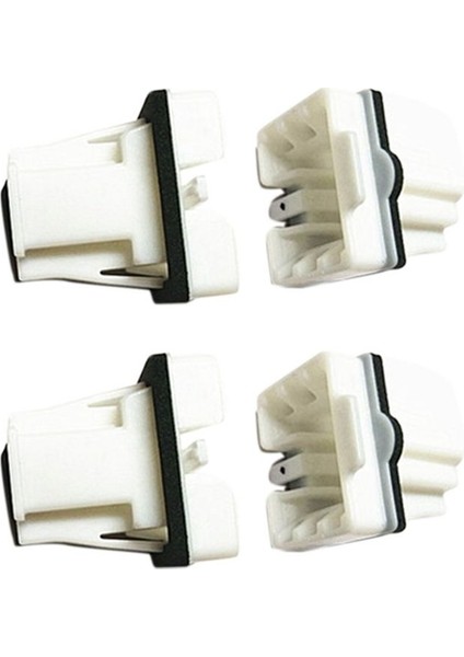 4pcs Arka Koltuk Tokası 1609267180 Için Peugeot Araç Modeli Için Citroen Için 301 208 C3 C4 C-Elysee (Yurt Dışından)