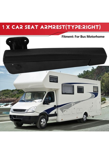 Araba Koltuk Kollarından Ayarlanabilir Koltuk Kolları Iveco Otobüs Motoru Için Uygun Çok Işlevli Kolçaklar Sağ (Yurt Dışından) fırsatları