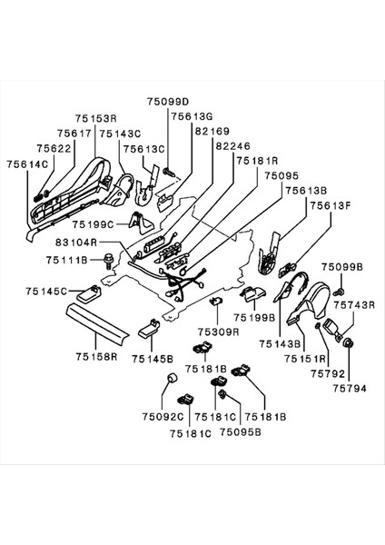 6922A008 Araba Ön Sağ Güç Koltuk Anahtarı Mitsubishi Outlander 2 4l 3 0l 2014-2020 (Yurt Dışından) fiyatları