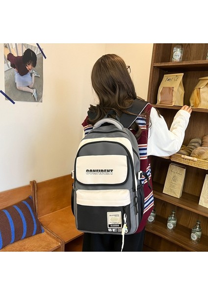 Yeni Ilk ve Ortaokul Öğrencileri Okul Çantası Bilgisayar Sırt Çantası ile Büyük Kapasiteli Kalınlaştırılmış Aşınma Omuz Çantası (Yurt Dışından) fiyatları