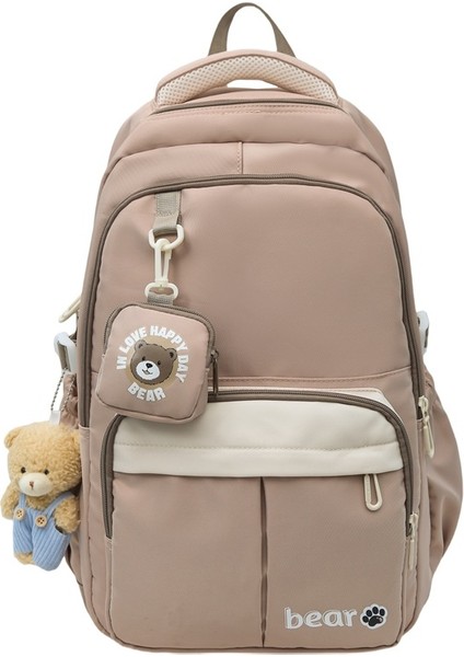 Yeni Ilk ve Ortaokul Öğrencileri Okul Çantası Bilgisayar Sırt Çantası ile Büyük Kapasiteli Kalınlaştırılmış Aşınma Omuz Çantası (Yurt Dışından)