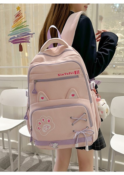 Yeni Ilk ve Ortaokul Öğrencileri Okul Çantası Bilgisayar Sırt Çantası ile Büyük Kapasiteli Kalınlaştırılmış Aşınma Omuz Çantası (Yurt Dışından) fiyatları