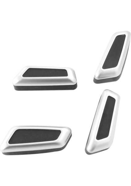 4pcs Araç Iç Koltuk Ayarlama Düğmesi Anahtarı Kapak Trim Değiştirme Audi A6 A7 C8 Q5 A3 Q3 Q7 Q8 (Yurt Dışından)