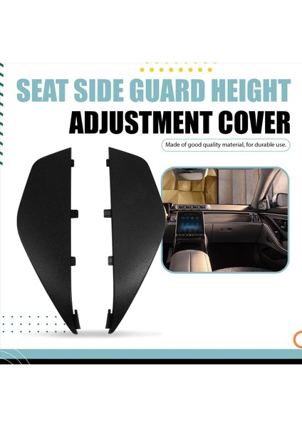 1paır Araba Koltuğu Yan Koruma Liği Ayarlama Kapak Plakası Mercedes-Benz S-Serisi W223 2021-2025 A2239190701 A2239190801 (Yurt Dışından) fırsatları