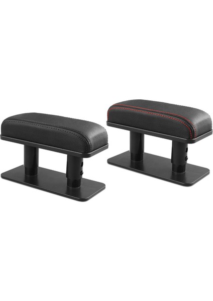 Araba Emniyeti Sol Dirsek Braketi Merkezi Sağ Kol Dayama Kutusu Ayarlanabilir Kapı Kolçak Yükseltme Pedi Siyah+Siyah Çizgi (Yurt Dışından) fırsatları