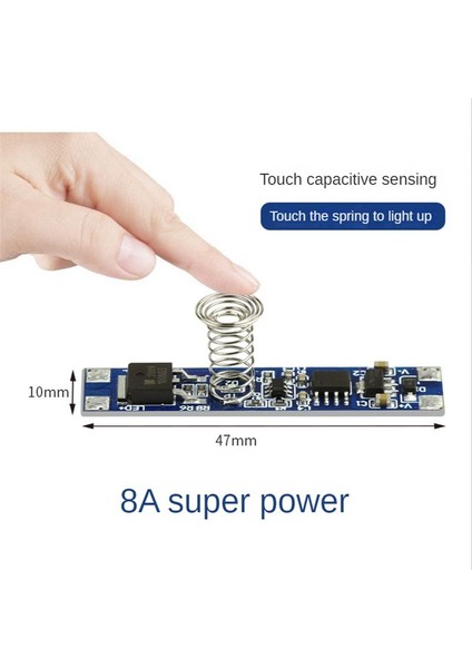 5V-24V 8A Akıllı Akıllı LED Işık Dimmer Kapasitif Sensör Modülü Pcbaled Potmıng Control Dokunması (Yurt Dışından) indirimleri
