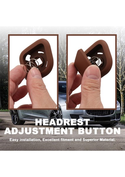 Maserati Başkanı Geberit Suv Otomobil Başlığı Ayar Düğmesi Dekoratif Çerçeve 673000494 673003071 Kahverengi (Yurt Dışından) indirimleri